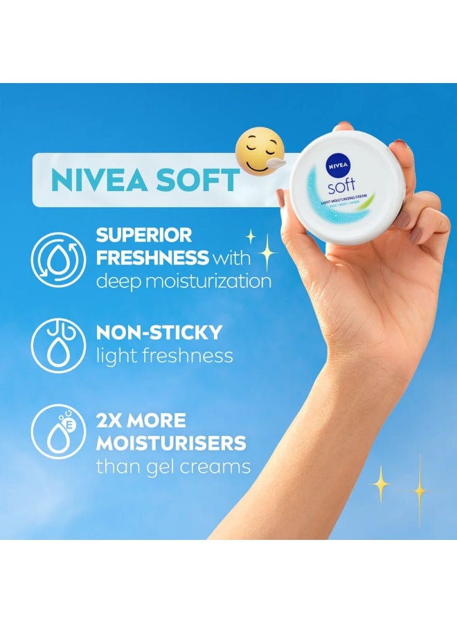 Nivea Soft Moisturizing Cream 500 ml - Image 4